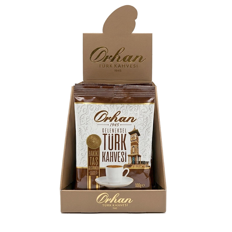Orhan Öğütülmüş Türk Kahvesi 12x100 gr